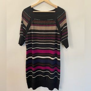 Donna Ricco dress, multicolor stretch size 12